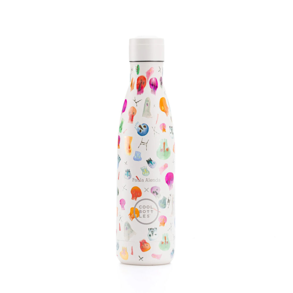 Butelka termiczna Xclusive - 500 ml, Paula Alenda - Crazy Skulls