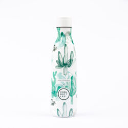 Butelka termiczna Xclusive - Lara Costafreda - Watercolor Cactus, 500 ml
