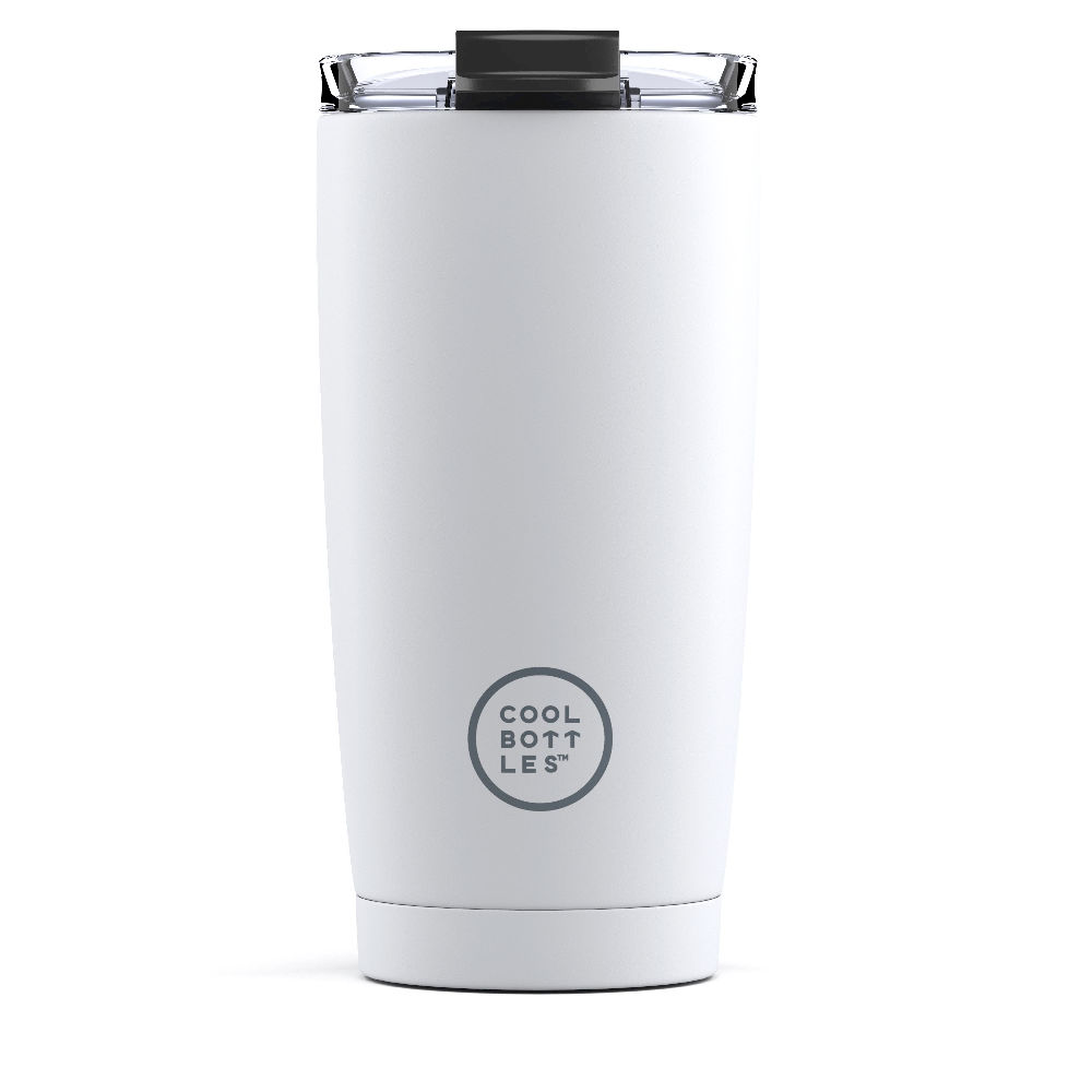 Kubek termiczny - 550 ml, Mono White