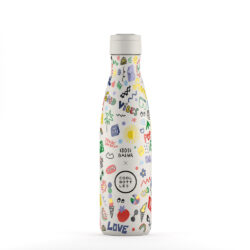 Butelka termiczna Xclusive - Eddie Baehr - Good Vibes, 500 ml
