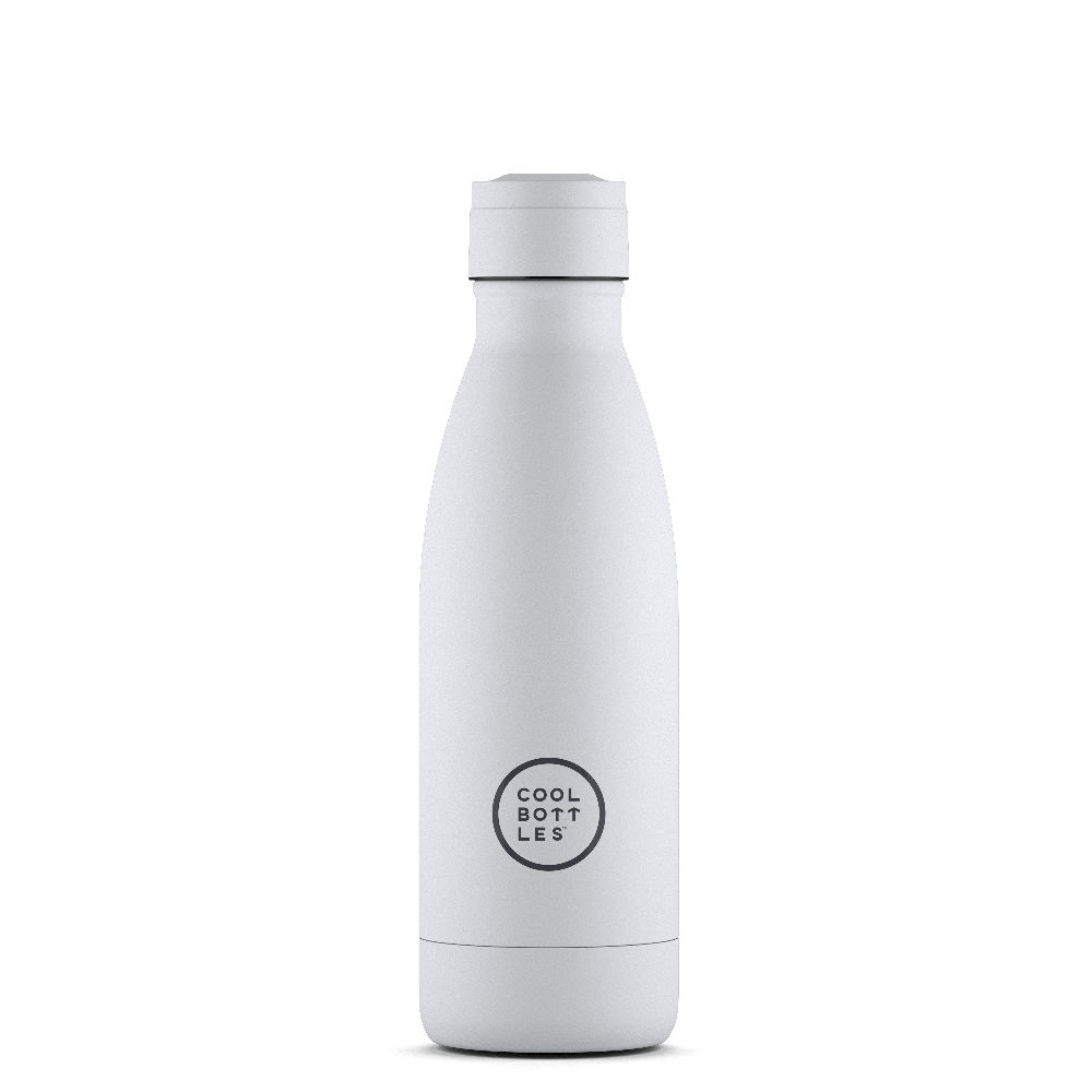 Butelka termiczna - 350 ml, Mono White