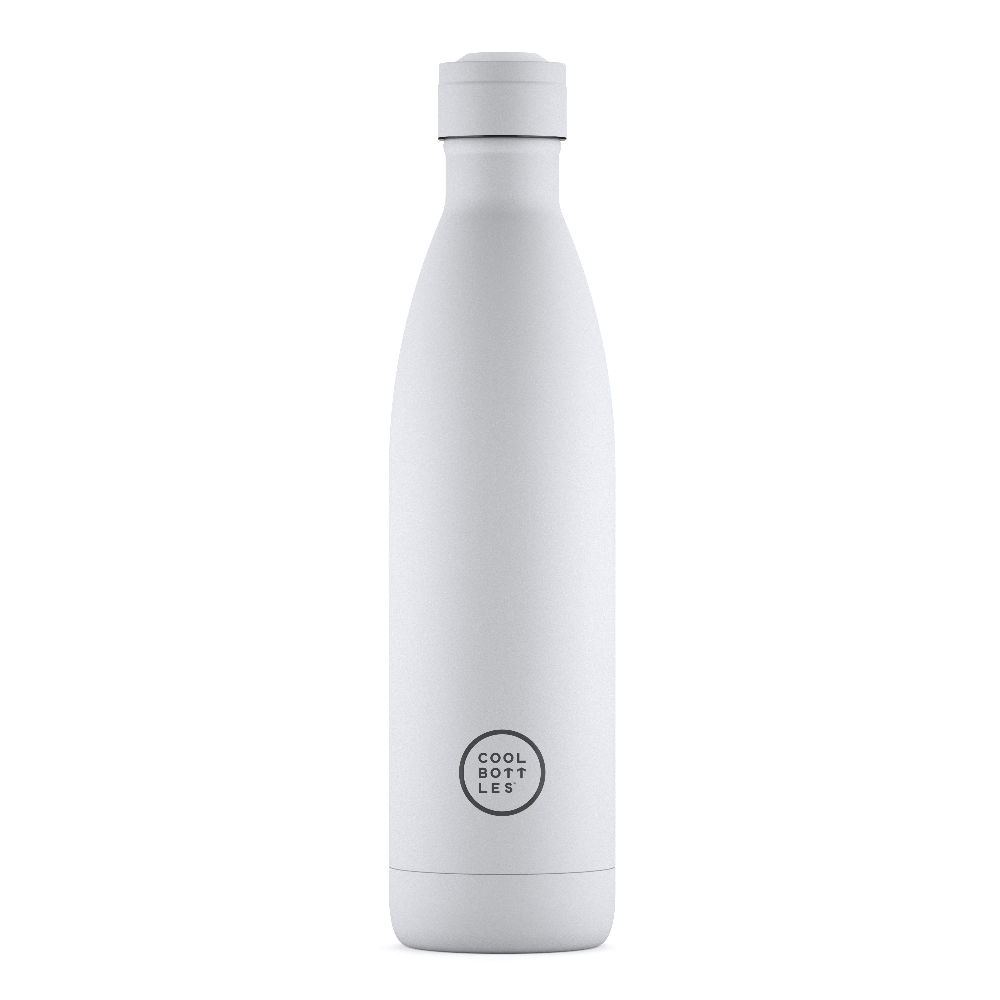 Butelka termiczna - 750 ml, Mono White
