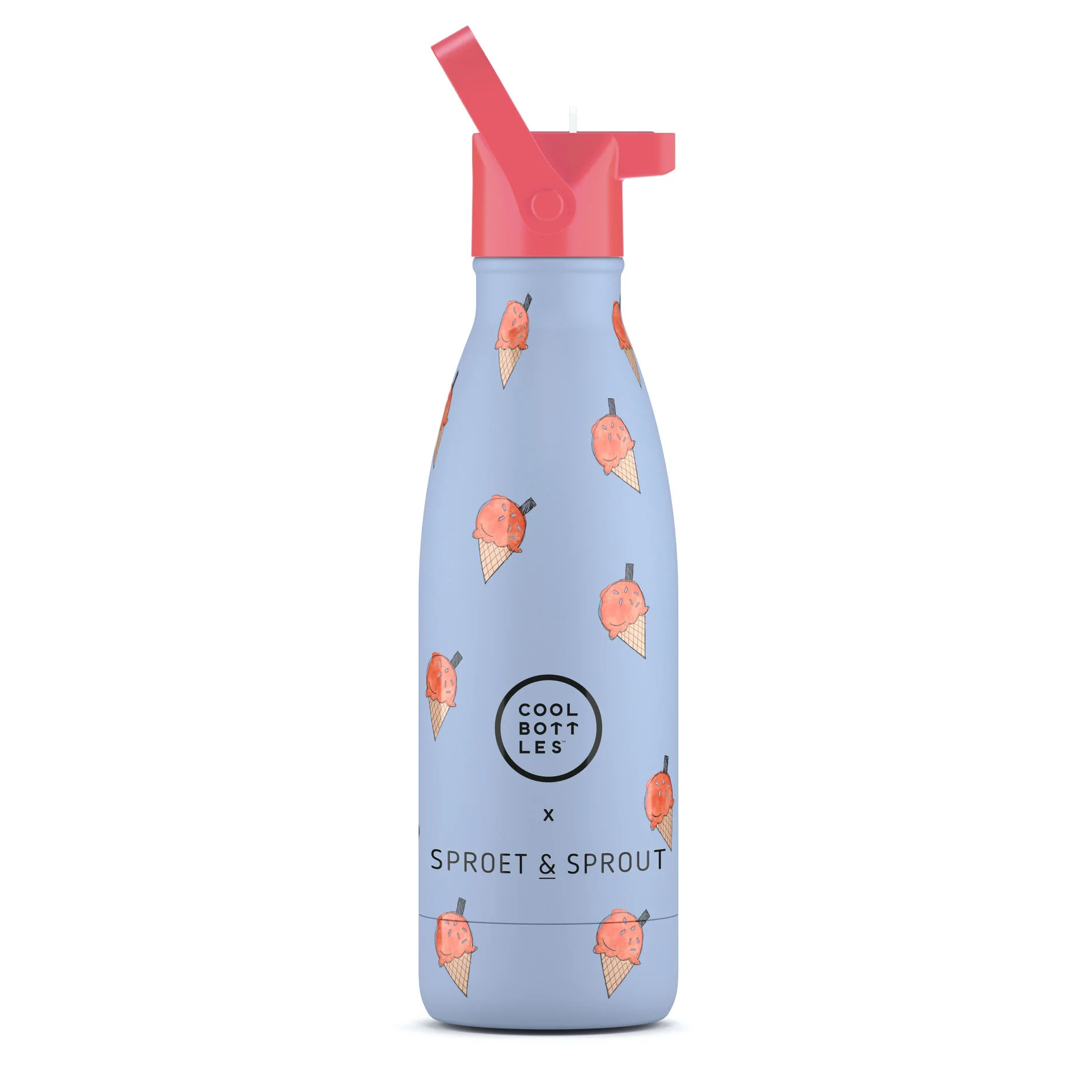 Butelka termiczna - Blue Scoop, 350 ml
