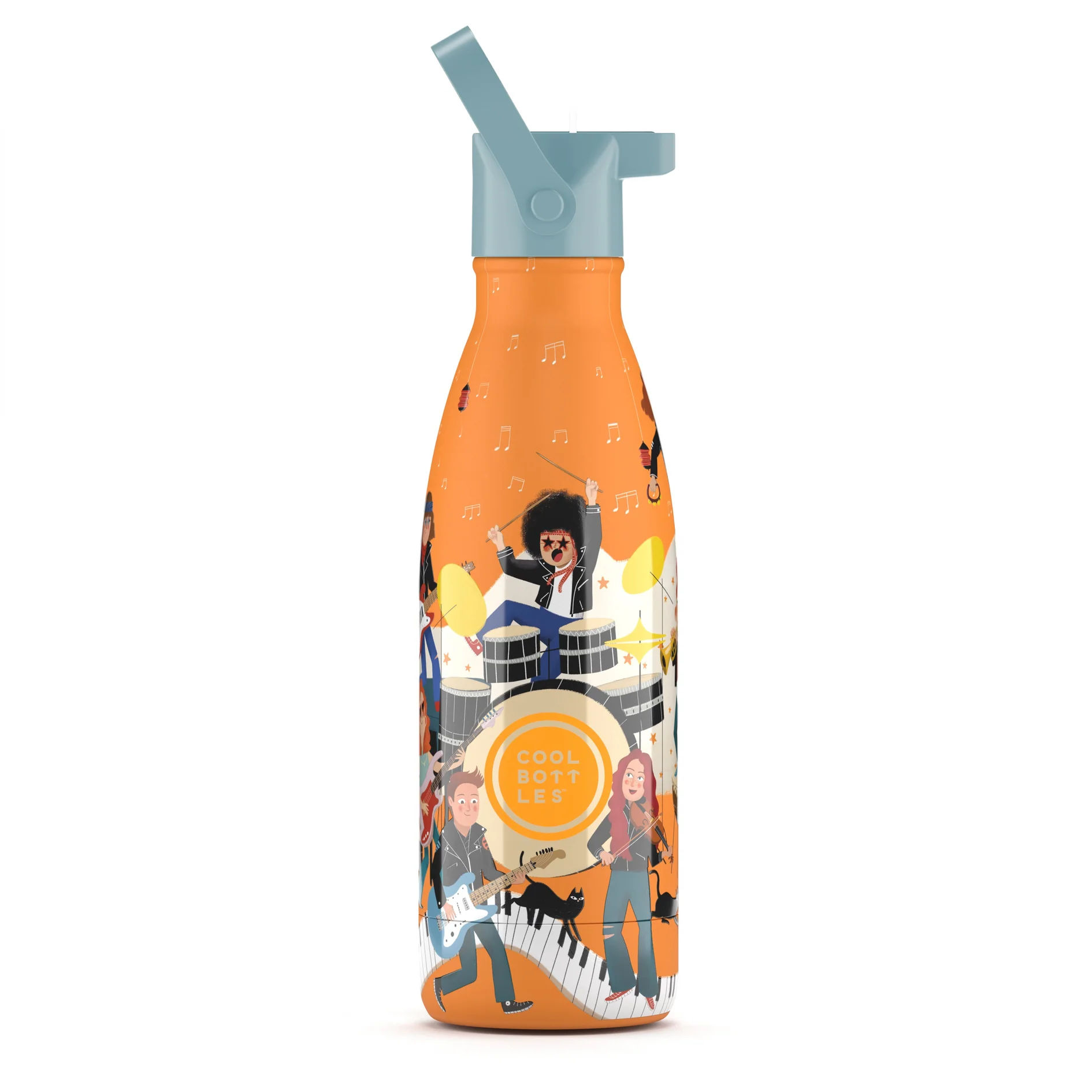Butelka termiczna - Music Beat, 350 ml